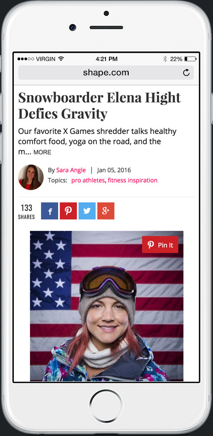 shape.com story mobile